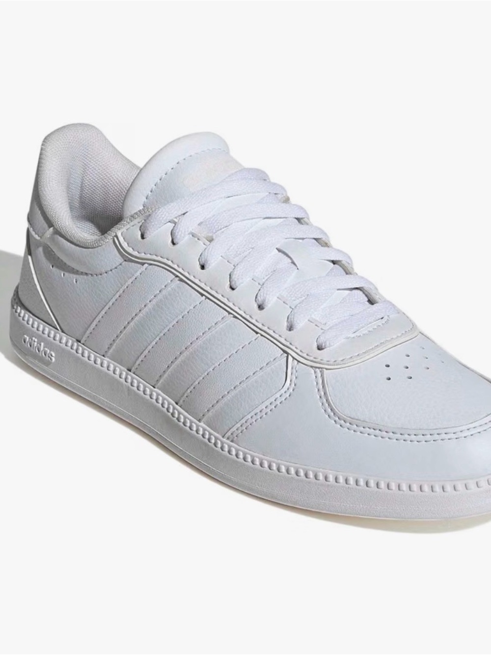 adidas White Low-Top Athletic Sneakers